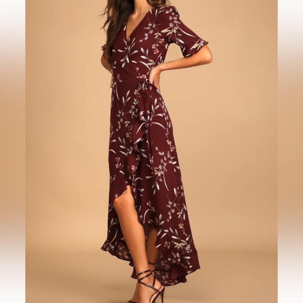Floral dress, worn once